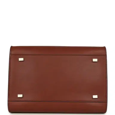 The Row The Row Soft Margaux 10 Bag New Burgundy Saddle Leather Silver Hardware | Thumbnail 7 The Row The Row Soft Margaux 10 Bag New Burgundy Saddle Leather Silver Hardware | Thumbnail 7