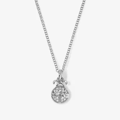 Stephanie Gottlieb Mini Token Pave Ladybug Necklace | Thumbnail 2 Stephanie Gottlieb Mini Token Pave Ladybug Necklace | Thumbnail 2