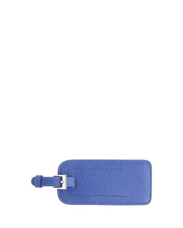 ROYCE New York Monogrammed Leather Luggage Tag, Personalized
