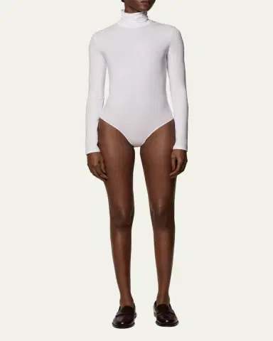 Another Tomorrow Turtleneck Bodysuit | Thumbnail 2 Another Tomorrow Turtleneck Bodysuit | Thumbnail 2