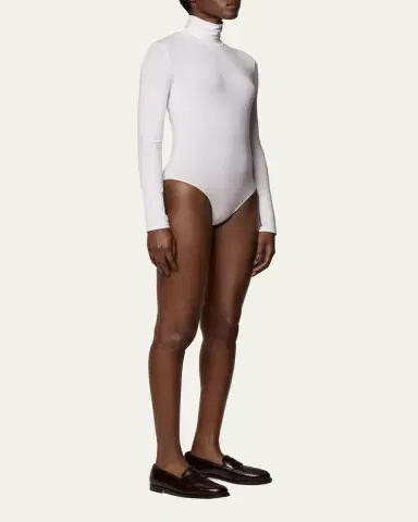 Another Tomorrow Turtleneck Bodysuit | Thumbnail 4 Another Tomorrow Turtleneck Bodysuit | Thumbnail 4