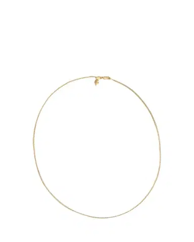 Gwen Barba Wheat Chain in 14K Yellow Gold, 18"L | Thumbnail 1