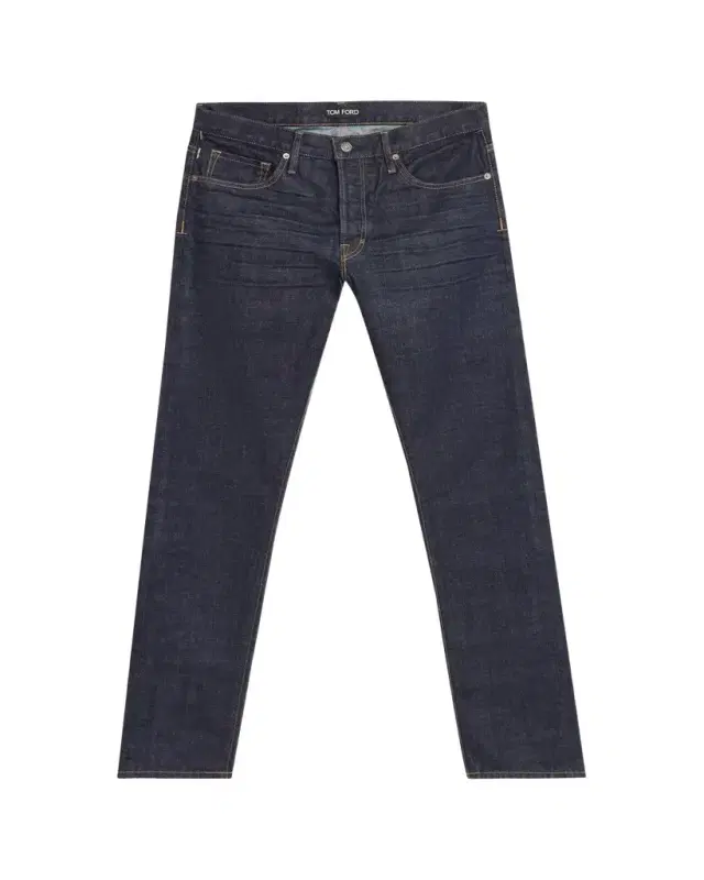 Men's Washed Black Denim Slim Fit Jeans