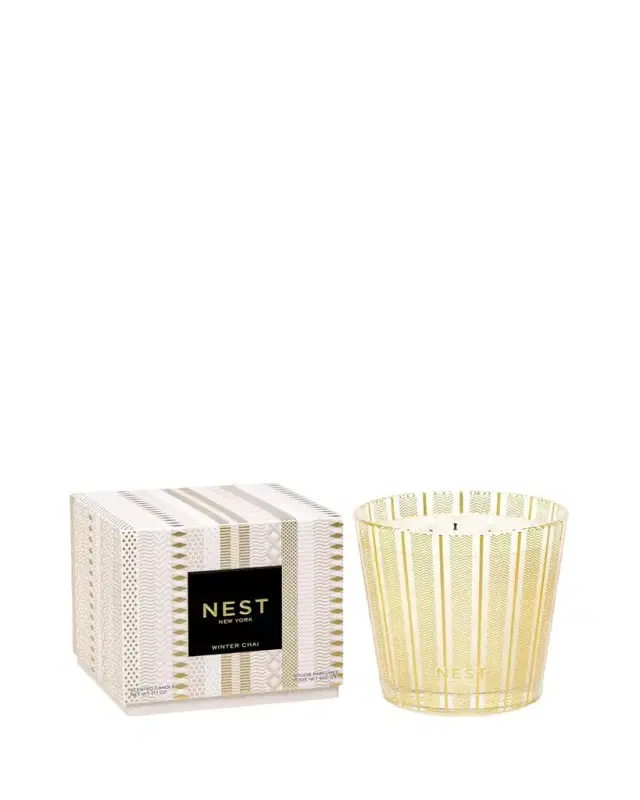 Winter Chai 3-Wick Candle, 21 oz. Winter Chai 3-Wick Candle, 21 oz.