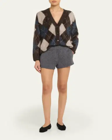 Lisa Yang Annora Cashmere Knit Micro Shorts | Thumbnail 2 Lisa Yang Annora Cashmere Knit Micro Shorts | Thumbnail 2