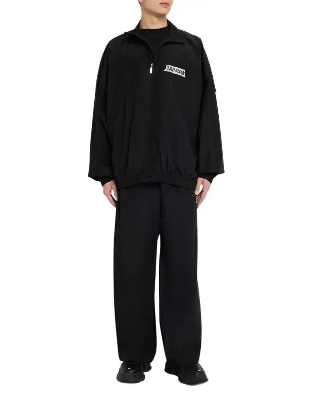 Men 's Masking Tape Track Jacket
