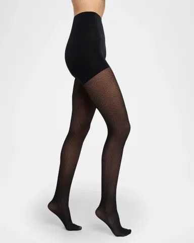 Wolford Backseam Illusion Net Tights | Thumbnail 2