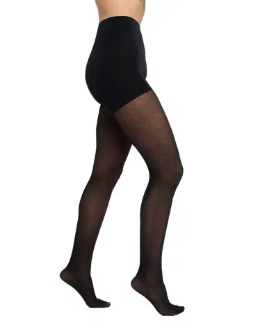 Wolford Backseam Illusion Net Tights | Thumbnail 1