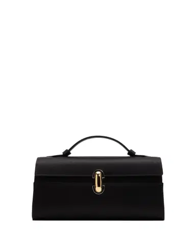 Savette Symmetry Satin Pochette Top-Handle Bag | Thumbnail 1 Savette Symmetry Satin Pochette Top-Handle Bag | Thumbnail 1