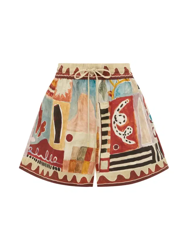 Michelle Linen Shorts