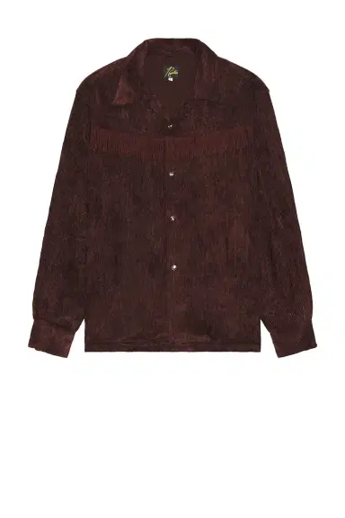 Needles Fringe Open Collar Shirt Rayon Corduroy | Thumbnail 7