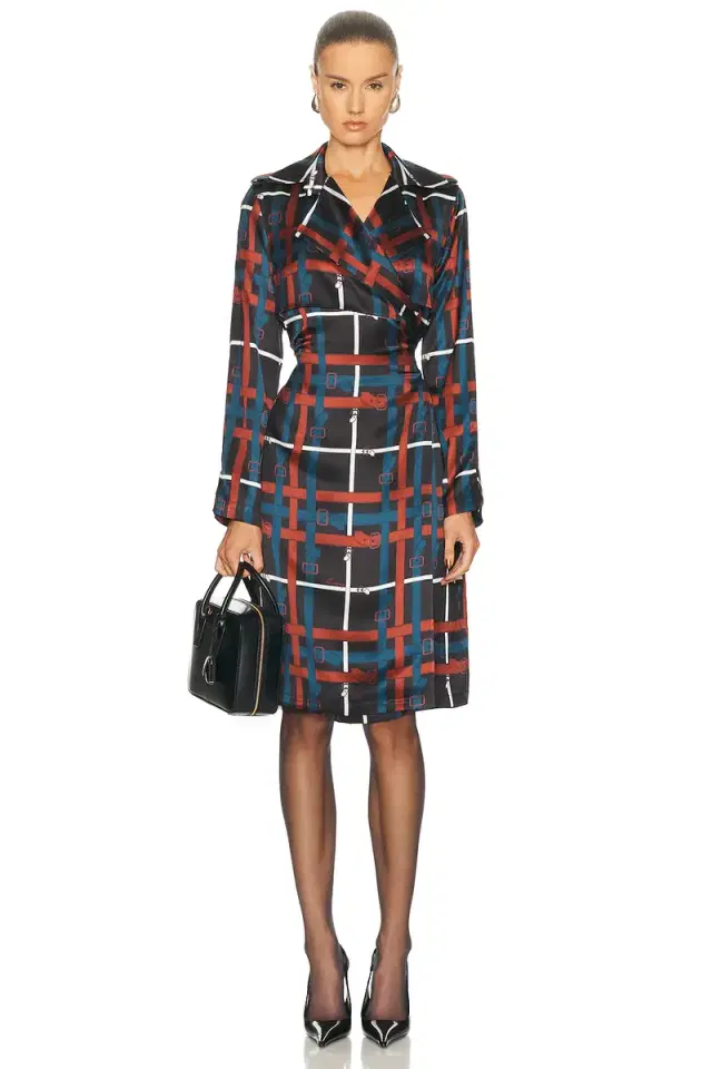 Burberry Sally Patterned Trenchcoat