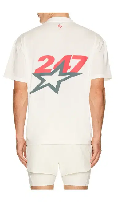 247 Team 247 Star Print Oversized T-Shirt | Thumbnail 2
