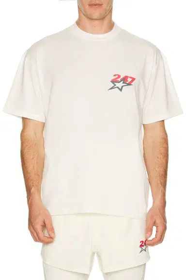 247 Team 247 Star Print Oversized T-Shirt | Thumbnail 3