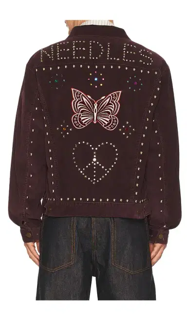 Needles Studded Jean Jacket 14W Corduroy | Thumbnail 1 Needles Studded Jean Jacket 14W Corduroy | Thumbnail 1