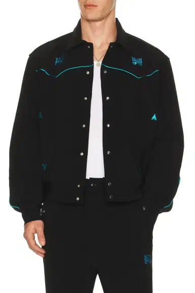 Needles Piping Cowboy Jacket Poly Double Cloth | Thumbnail 3