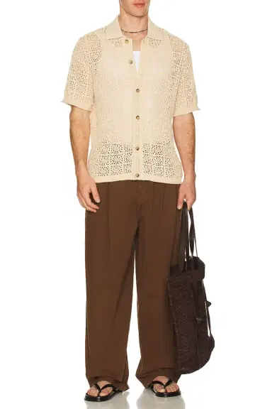 Simkhai Billy Short Sleeve Shirt | Thumbnail 5
