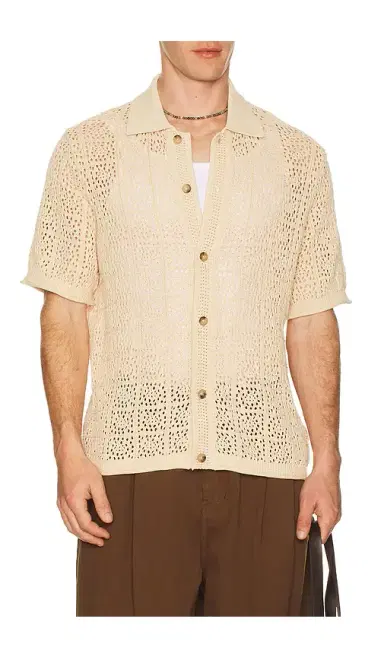 Simkhai Billy Short Sleeve Shirt | Thumbnail 1