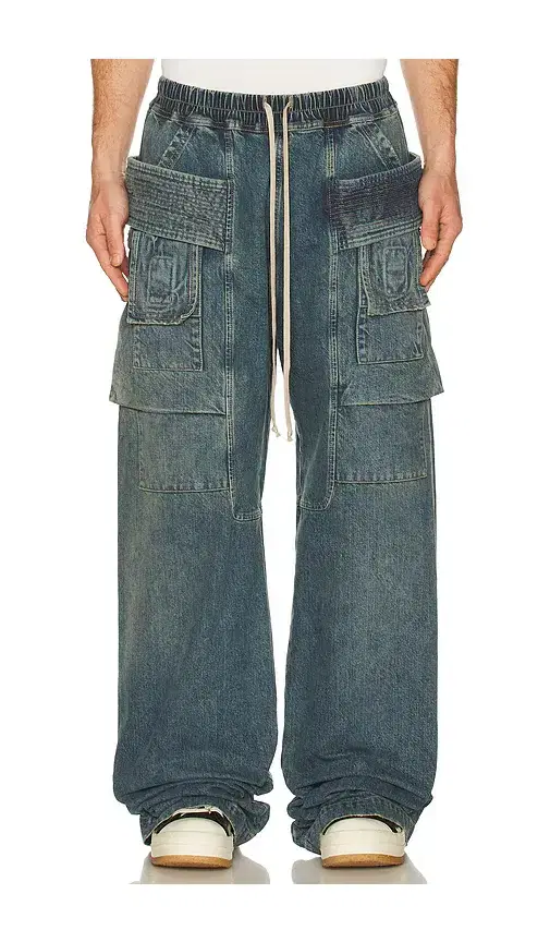 DRKSHDW by Rick Owens Creatch Wide Cargo Drawstring
