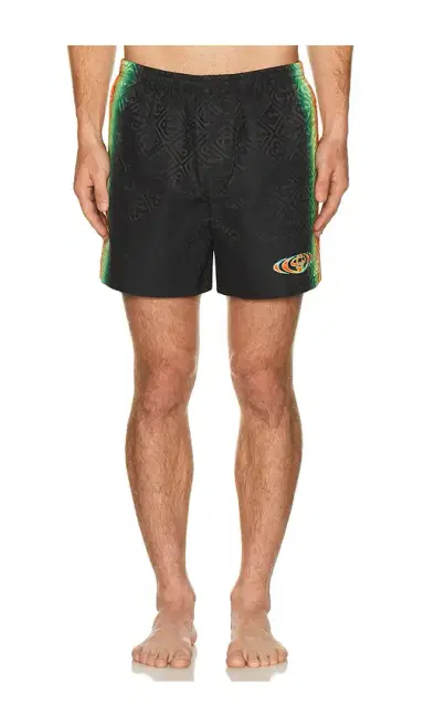 Casablanca Monogram Swim Shorts | Thumbnail 1 Casablanca Monogram Swim Shorts | Thumbnail 1