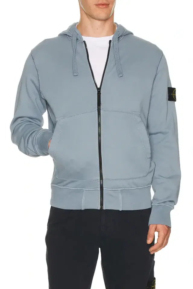 Garment Dyed Zip Hoodie