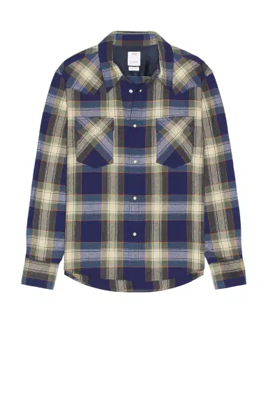 Visvim Four Corners Check Long Sleeve Shirt | Thumbnail 4