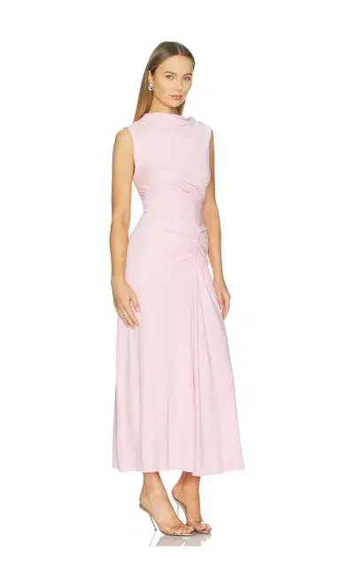 Simkhai Acacia Draped Jersey Dress | Thumbnail 2 Simkhai Acacia Draped Jersey Dress | Thumbnail 2