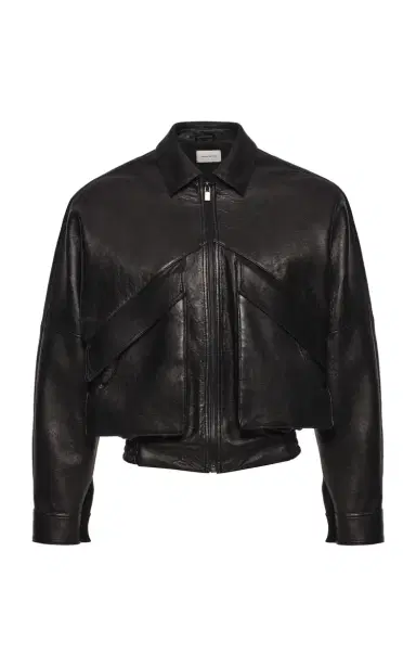 Magda Butrym Sheep Leather Bomber Jacket | Thumbnail 1