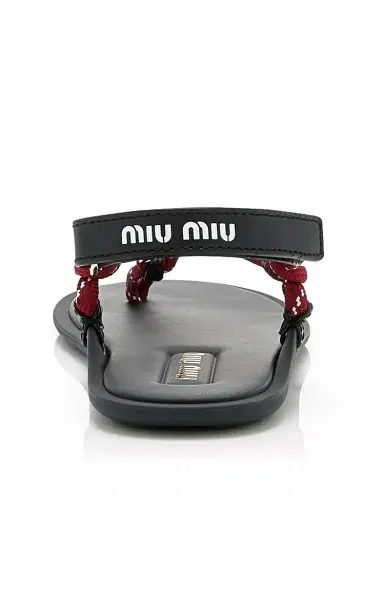 Miu Miu Rope Sandals | Thumbnail 5 Miu Miu Rope Sandals | Thumbnail 5
