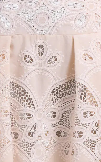 Elie Saab Embroidered Cotton Maxi Skirt | Thumbnail 8