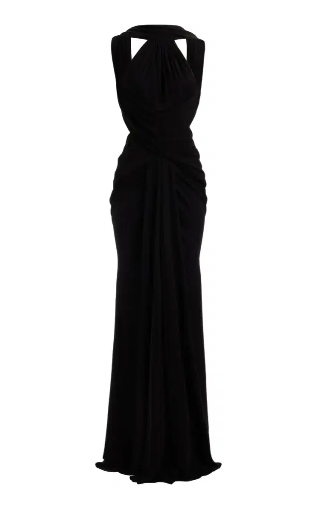 Elie Saab Open-Back Gown