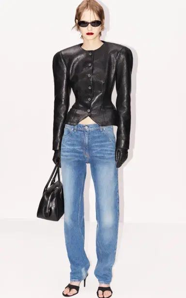 Magda Butrym Structured Sheep Leather Jacket | Thumbnail 2