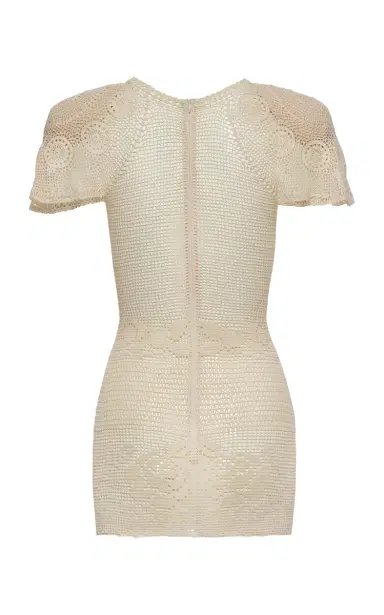 Magda Butrym Cotton Crochet Mini Dress | Thumbnail 5 Magda Butrym Cotton Crochet Mini Dress | Thumbnail 5