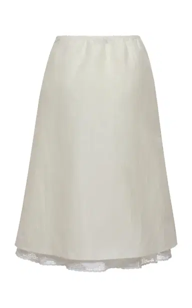 Magda Butrym Layered Silk Midi Skirt | Thumbnail 5