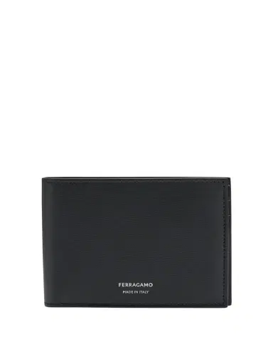 Ferragamo Men's Classic Leather Bifold Wallet | Thumbnail 1