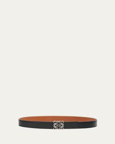 Loewe Anagram Reversible Leather Belt | Thumbnail 2