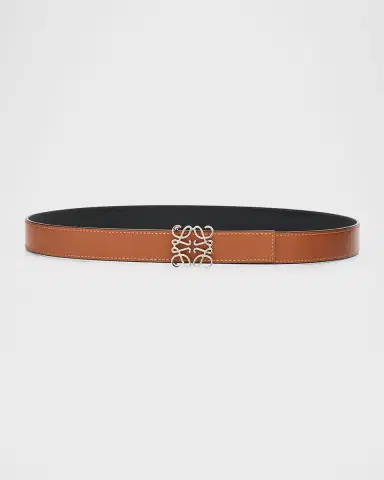 Loewe Anagram Reversible Leather Belt | Thumbnail 12