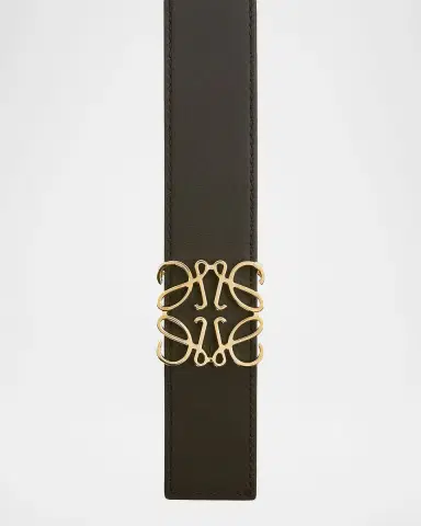 Loewe Anagram Reversible Leather Belt | Thumbnail 15