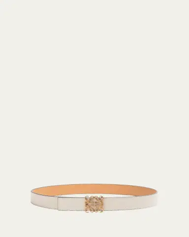 Loewe Anagram Reversible Leather Belt | Thumbnail 19