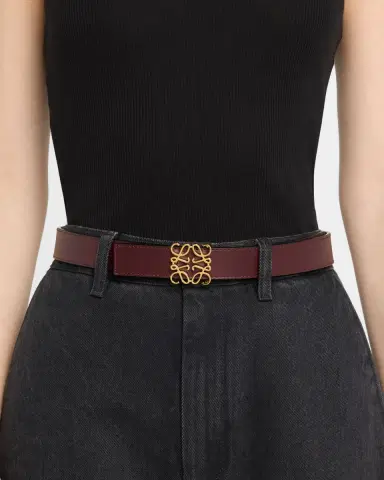 Loewe Anagram Reversible Leather Belt | Thumbnail 1