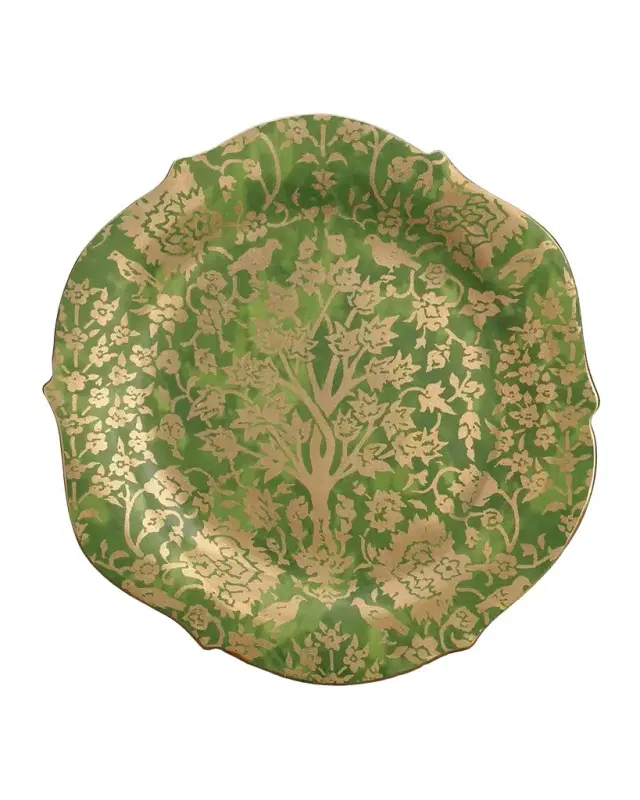 L 'Objet Fortuny Alberelli Large Platter, 14" Round