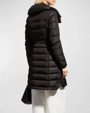 Moncler Flammette High-Neck Puffer Coat | Thumbnail 5 Moncler Flammette High-Neck Puffer Coat | Thumbnail 5