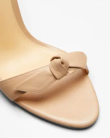 Alexandre Birman Clarita Bow-Tie Leather Sandals | Thumbnail 4