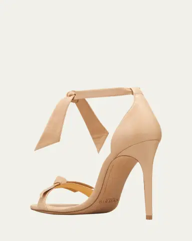 Alexandre Birman Clarita Bow-Tie Leather Sandals | Thumbnail 6