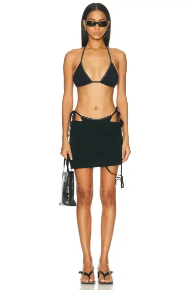 Hunza G Halterneck Dress | Thumbnail 4 Hunza G Halterneck Dress | Thumbnail 4