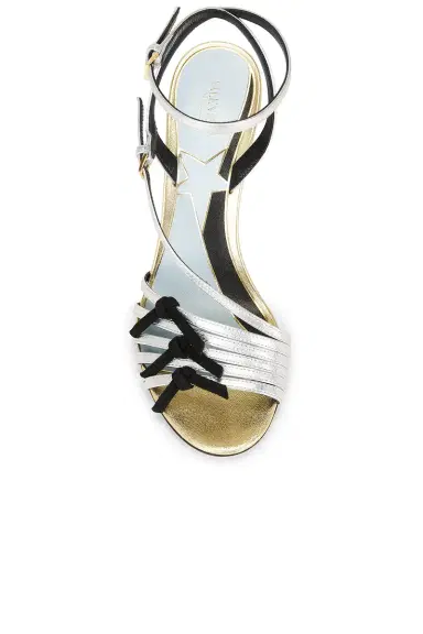 Valentino Garavani Nodine 100 Sandal | Thumbnail 4 Valentino Garavani Nodine 100 Sandal | Thumbnail 4