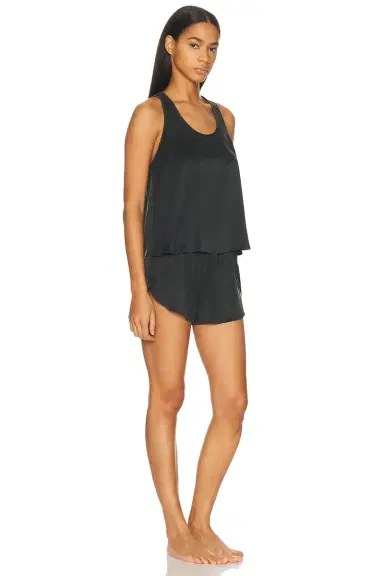 Lunya Washable Silk Tulip Back Pajama Set | Thumbnail 2 Lunya Washable Silk Tulip Back Pajama Set | Thumbnail 2