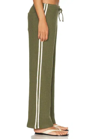 DONNI. The Thermal Stripe Crop Pant | Thumbnail 3