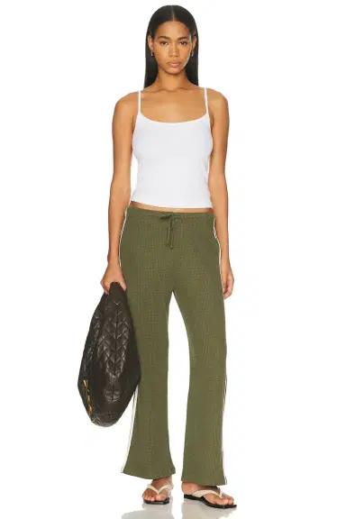 DONNI. The Thermal Stripe Crop Pant | Thumbnail 5