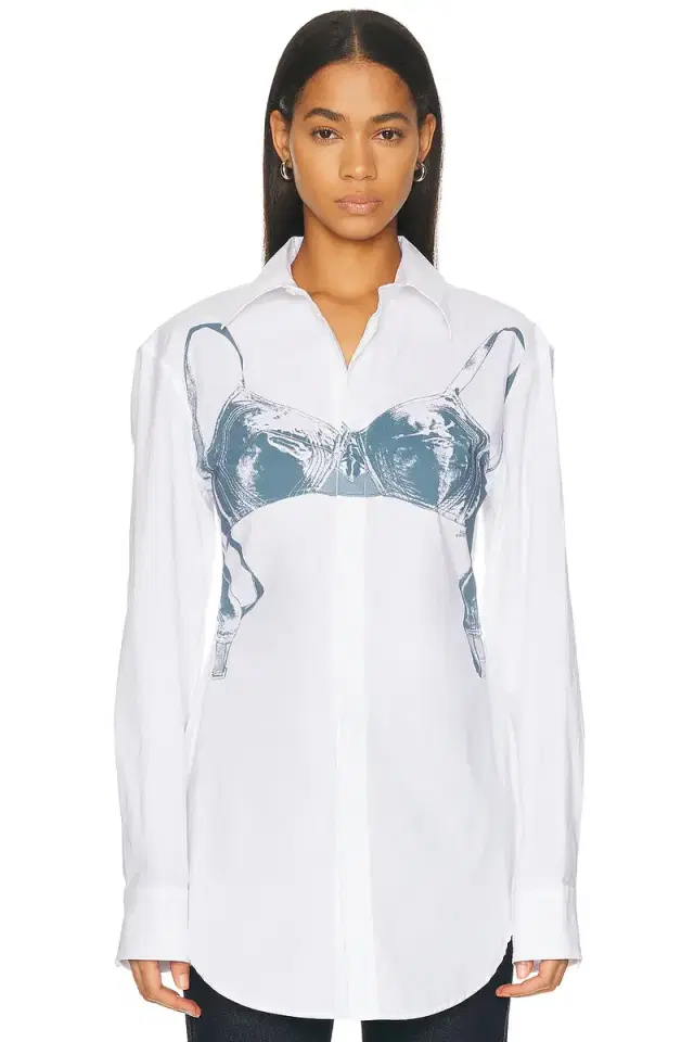 Shirt Printed Scanned Bra Top